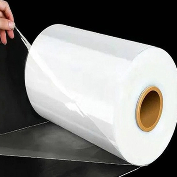 POF Materiale Custom Centerfold Polyolefin Shrink Fim Plastemballage ruller til drikkevarer